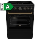 Gorenje Stand-Elektroherd GECS6B70CLB für 529,99 € bei POCO im Angebot Gorenje Stand-Elektroherd GECS6B70CLB im aktuellen POCO Prospekt