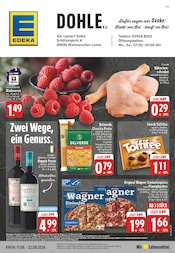 Flammkuchen im EDEKA Prospekt in Lingen Aktueller EDEKA Prospekt mit Flammkuchen, "Aktuelle Angebote", Seite 1