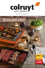 Catalogue Colruyt à Metz, avec 8 pages Prospectus Colruyt à Metz, "Les bons plats d'hiver", 8 pages, 27/01/2021 - 31/01/2021