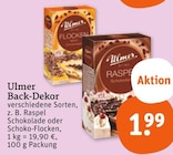 Aktuelle Süßigkeiten Angebote bei tegut in Jena Aktuelles Back-Dekor Raspel Schokolade Angebot bei tegut in Jena ab 1,99 €