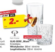 Glas-Serie „Miami“ bei Höffner in Halle Glas-Serie „Miami“ im Angebot bei Höffner Halle für 2,00 €