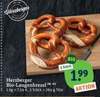 Bio Backwaren im tegut Prospekt Bio-Laugenbrezel von Herzberger im aktuellen tegut Prospekt für 1,99 €