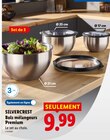 Bols mélangeurs premium - SILVERCREST en promo chez Lidl Bols mélangeurs premium - SILVERCREST dans le catalogue Lidl