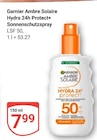 GLOBUS Rostock - Hydra 24h Protect+ Sonnenschutzspray Angebot im Prospekt Hydra 24h Protect+ Sonnenschutzspray bei GLOBUS im Rostock Prospekt für 7,99 €