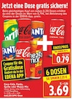 Coca Cola, Fanta, Sprite oder Mezzo Mix für 0,79 € bei E center im Angebot Coca Cola, Fanta, Sprite oder Mezzo Mix im aktuellen E center Prospekt