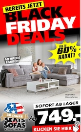 Aktueller Seats and Sofas Prospekt mit Ecksofa, "BEREITS JETZT BLACK FRIDAY DEALS", Seite 1