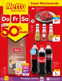 Coca Cola im Netto Marken-Discount Prospekt "Aktuelle Angebote" mit 68 Seiten (Gummersbach)