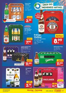 Krombacher im Netto Marken-Discount Prospekt "Aktuelle Angebote" mit 62 Seiten (Hildesheim)