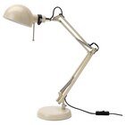 Arbeitsleuchte beige von FORSÅ für 19,99 € bei IKEA im Angebot Arbeitsleuchte beige von FORSÅ im aktuellen IKEA Prospekt