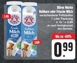 Aktuelles Haltbare oder Frische Milch Angebot bei E center in Jena ab 0,99 €