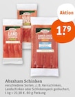 Schinken im Angebot bei tegut in München Schinken Angebote von Abraham bei tegut München für 1,79 €