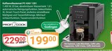 Aktuelle Kaffeevollautomat Angebote bei GLOBUS in Rostock Aktuelles Kaffeevollautomat PC-KAV 1281 Angebot bei GLOBUS in Rostock ab 199,00 €