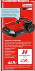 Hellweg Zwickau - Mähroboter „Freelexo 500“ Angebot im Prospekt Mähroboter „Freelexo 500“ bei Hellweg im Zwickau Prospekt für 439,00 €