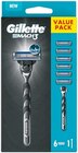 Mach 3 Start Handstück + 6 Klingen von Gillette für 13,99 € bei Netto mit dem Scottie im Angebot Mach 3 Start Handstück + 6 Klingen von Gillette im aktuellen Netto mit dem Scottie Prospekt