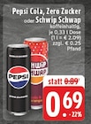 Aktuelles Pepsi Cola Zero Zucker Angebot bei EDEKA in Duisburg ab 0,69 €