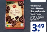 Mini-Herzen-Sterne-Brezeln von Wintertraum im aktuellen ALDI SÜD Prospekt für 3,49 €