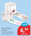 Sticker von Rico Design für 6,99 € bei budni im Angebot Sticker von Rico Design im aktuellen budni Prospekt