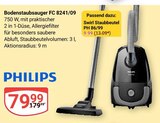 Aktuelles Bodenstaubsauger FC 8241/09 Angebot bei GLOBUS in Rostock ab 9,99 €