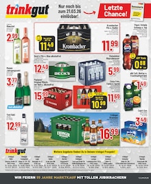 Krombacher im Marktkauf Prospekt "Aktuelle Angebote" mit 24 Seiten (Arnsberg)