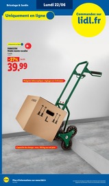 Promos Escalier dans le catalogue "L'ÉTÉ IMBATTABLE" de Lidl Escalier en promo dans le catalogue Lidl à la page 52