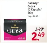 Capsa Angebote von Dallmayr bei Rossmann Altenburg für 2,49 €