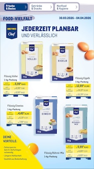 Eier im METRO Prospekt "Wochenangebote" mit 54 Seiten (Oldenburg)