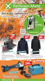 Baumärkte Prospekt von Raiffeisenmarkt in Ascheberg Aktueller Raiffeisenmarkt Baumärkte Prospekt für Ascheberg: Die kalte Jahreszeit steht vor der Tür mit 8} Seiten, 01.11.2025 - 30.11.2025