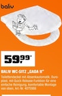 WC-Sitz „Gada II“ Angebote von baliv bei OBI Tübingen für 59,99 €
