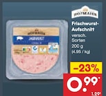 Aufschnitt im Netto Marken-Discount Prospekt Frischwurst-Aufschnitt von RÜGENWALDER MÜHLE im aktuellen Netto Marken-Discount Prospekt für 0,99 €