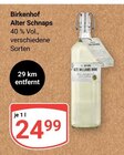 Alter Schnaps im Angebot bei GLOBUS in Siegen Alter Schnaps Angebote von Birkenhof bei GLOBUS Siegen für 24,99 €