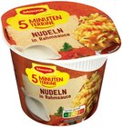 5 Minuten Terrine Kartoffelbrei oder Nudeln in Rahmsauce Angebote von Maggi bei REWE Bonn für 0,89 €