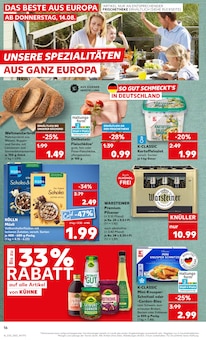 Warsteiner im Kaufland Prospekt "Aktuelle Angebote" mit 58 Seiten (Nürtingen)