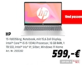 15-fd0356ng Notebook im Angebot bei MediaMarkt Saturn in Rosenheim 15-fd0356ng Notebook Angebote von HP bei MediaMarkt Saturn Rosenheim für 599,00 €
