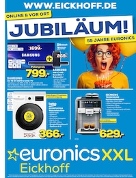 Aktueller EURONICS Prospekt, "JUBILÄUM! 55 JAHRE EURONICS", mit Angeboten der Woche, gültig von 27.10.2024 bis 27.10.2024