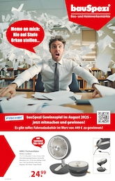 bauSpezi Prospekt für Kelheim: "Memo an mich: Nie auf Stufe Orkan stellen…", 6 Seiten, 09.08.2025 - 16.08.2025