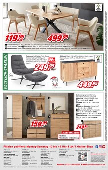 Relaxsessel im Möbel AS Prospekt "FESTLICH SPAREN!" mit 16 Seiten (Karlsruhe)