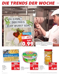 Fleischwurst im Kaufland Prospekt "Aktuelle Angebote" auf Seite 2