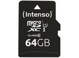 UHS-1 Klasse 10, Micro-SDXC Speicherkarte, 64 GB im MediaMarkt Saturn Prospekt UHS-1 Klasse 10, Micro-SDXC Speicherkarte, 64 GB von INTENSO im aktuellen MediaMarkt Saturn Prospekt für 11,99 €