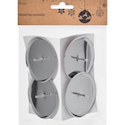 Kerzenhalter aus Metall rund, silber von BRAUNS-HEITMANN im aktuellen dm-drogerie markt Prospekt für 1,95 €