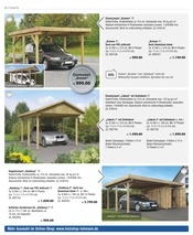 Carport im Holz-Zentrum-Luhmann Prospekt in Wolfsburg Aktueller Holz-Zentrum-Luhmann Prospekt mit Carport, "Ideen für den Außenbereich", Seite 63