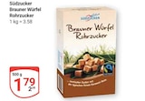 Brauner Würfel Rohrzucker Angebote von Südzucker bei GLOBUS Gera für 1,79 €