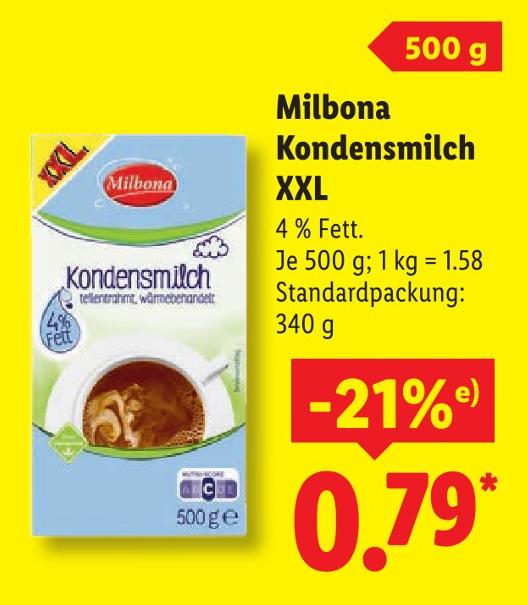 Kondensmilch XXL