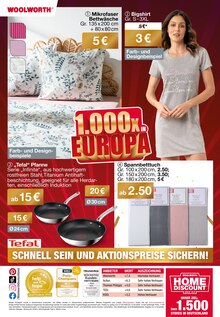 Bettwäsche im aktuellen Woolworth Prospekt (Augsburg) Bettwäsche im Woolworth Prospekt "Aktuelle Angebote" mit 9 Seiten (Augsburg)