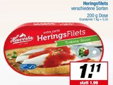 Heringfilets im Angebot bei EDEKA in Rheine Heringfilets Angebote bei EDEKA Rheine für 1,11 €