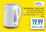 Wasserkocher "Classic Line" bei diska im Weischlitz Prospekt für 19,99 €