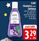 Silber Glanz & Pflege Shampoo im Angebot bei EDEKA in Wermelskirchen Silber Glanz & Pflege Shampoo Angebote von Guhl bei EDEKA Wermelskirchen für 3,29 €