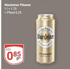 Pilsener Angebote von Warsteiner bei GLOBUS Jena für 0,85 €