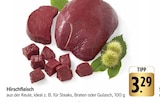 Hirschfleisch Angebote bei E center Leonberg für 3,29 €