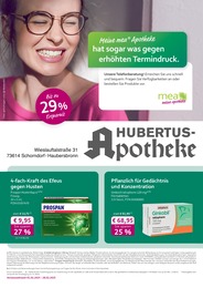 Aktueller mea - meine apotheke Apotheken Prospekt für Rudersberg: Unsere Februar-Angebote mit 4} Seiten, 01.02.2025 - 28.02.2025