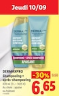 Shampooing + après-shampooing Apaisant - DERMAXPRO - Lidl Shampooing + après-shampooing Apaisant - DERMAXPRO à 9,50 € dans le catalogue Lidl